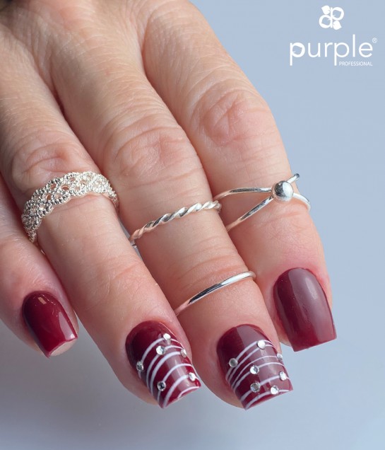 Purple Gel Polish 10 ml Love Dublin P2050 - Imagen 2