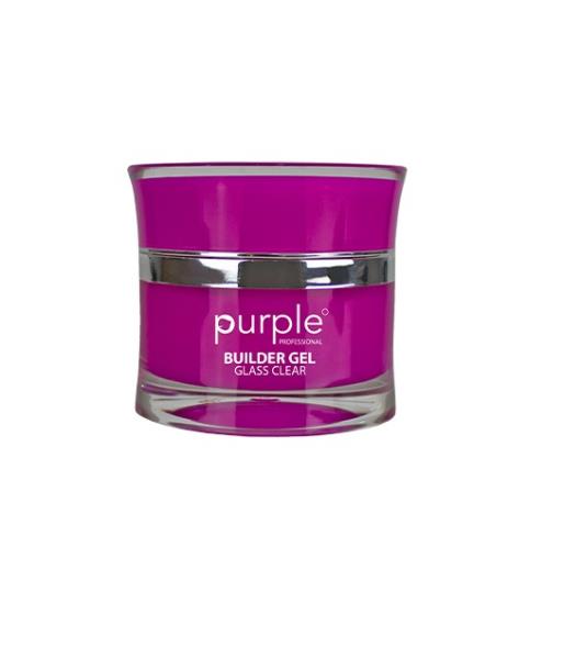 Purple Builder Gel Glass Clear Bifhasic 50 gr P238