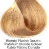 Tinte tutto rubio platino dorado 10/3 100 ml.