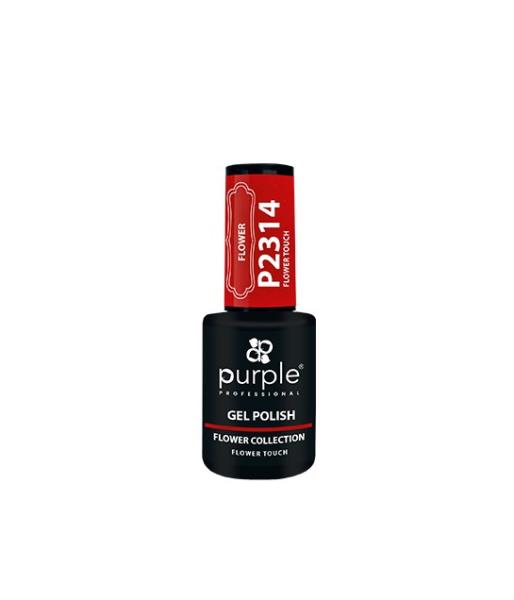 Purple Gel Polish 10 ml Flower Touch P2314